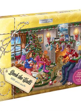Waddingtons Deck the Halls 1000-Piece Christmas Puzzle