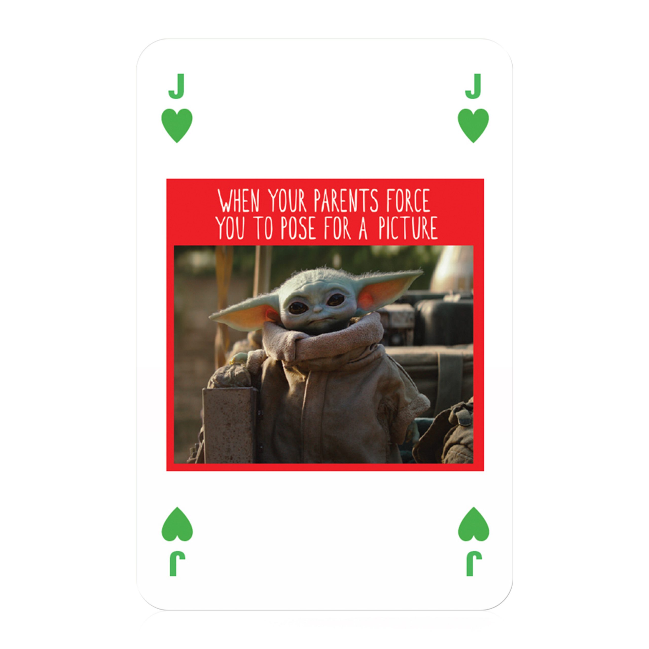 The Mandalorian The Child Playing Cards