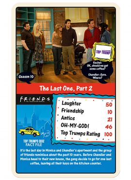 Friends Top Trumps Limited Edition