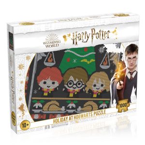 Harry Potter Holiday at Hogwarts 1000-Piece Puzzle