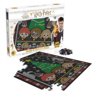 Harry Potter Holiday at Hogwarts 1000-Piece Puzzle