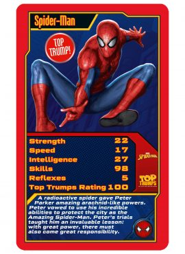 Spider-Man Spiderverse Top Trumps