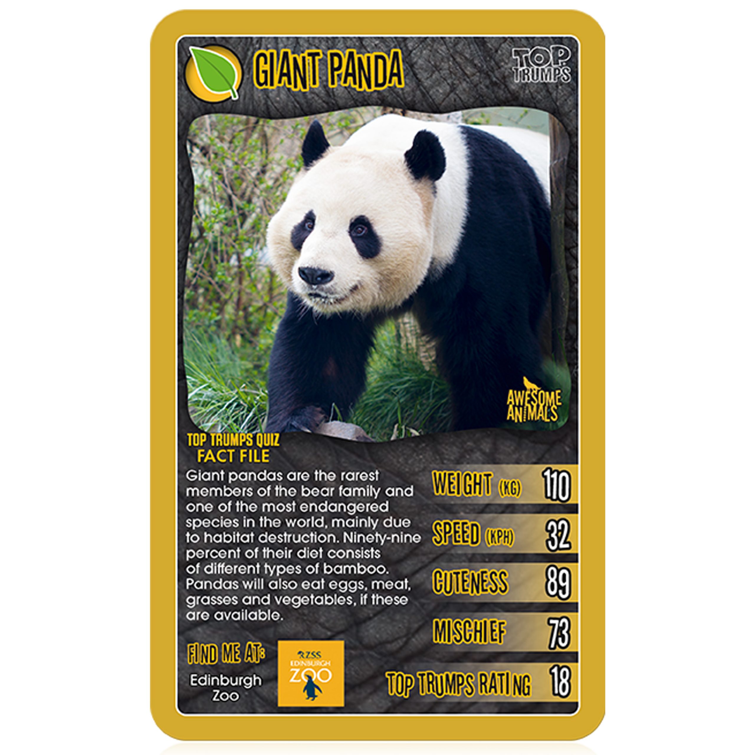 Awesome Animals Top Trumps